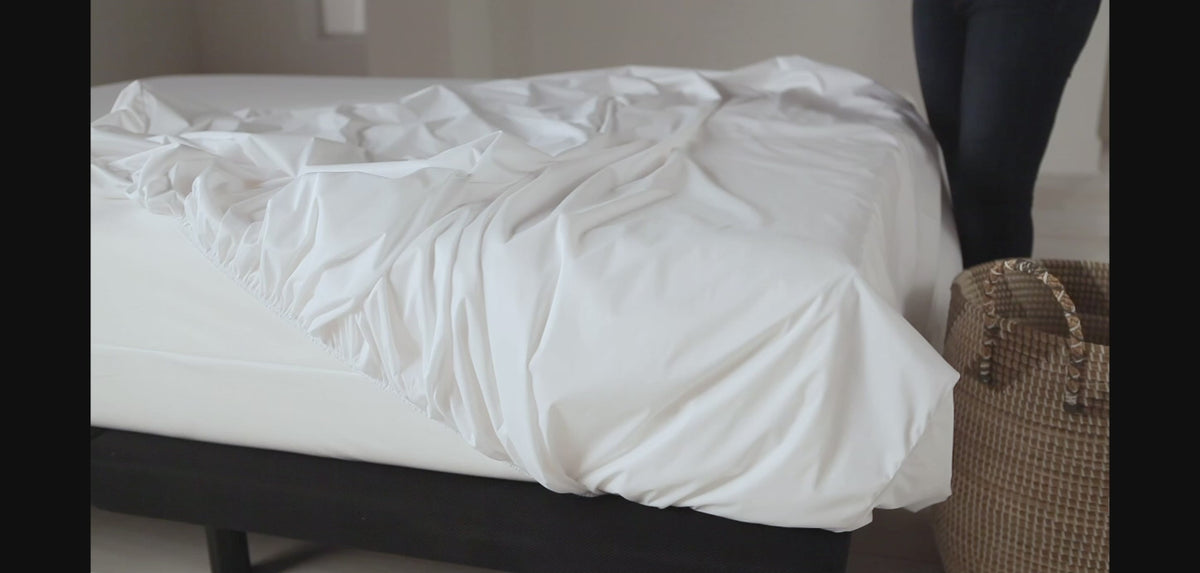 Load video: OmniGuard 5-Sided Mattress Protector