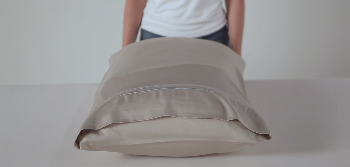 Load video: Premium Bamboo Pillowcase Set